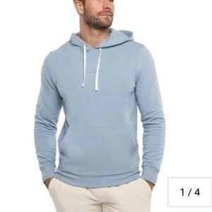 Travis Mathew Coastal Cloud Hoodie Ash Blue